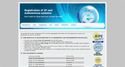 Desktop Screenshot of ip-as.com